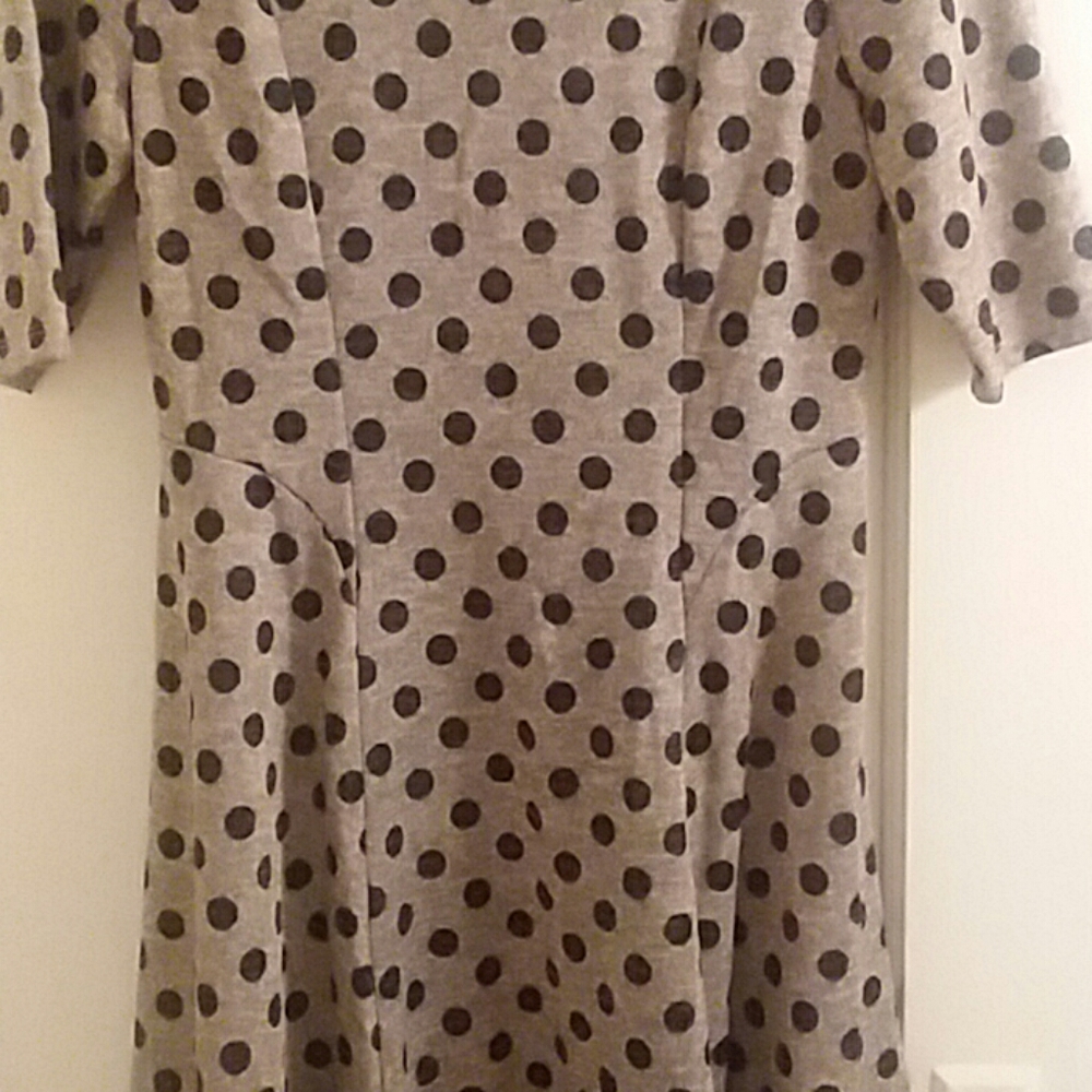 Elle Polka Dot Sweater Dress - Picture 3 of 8